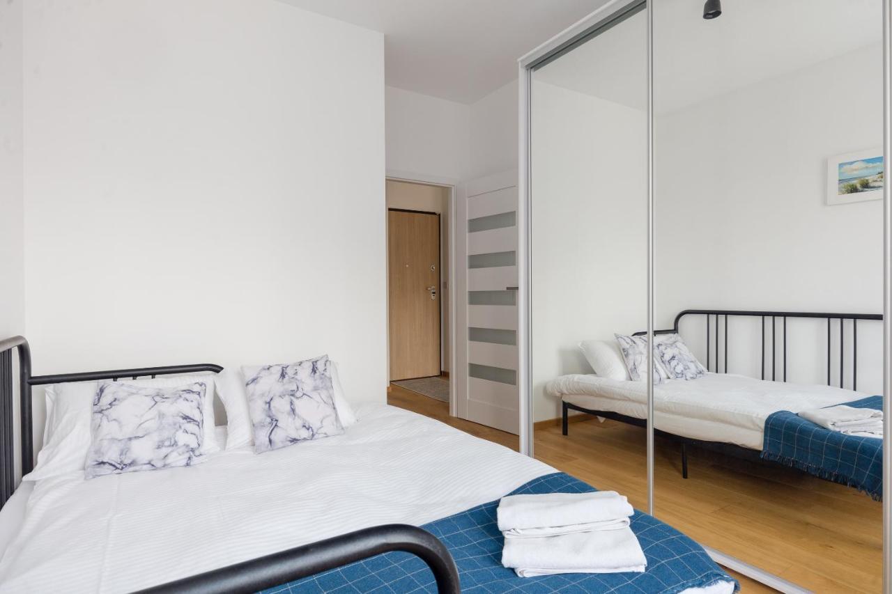 Budki Szczesliwickie Business Apartment Varşovia Exterior foto